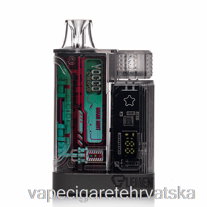 Vape Hrvatska Yocco Cyberpod 12000 Disposable Miami Mint